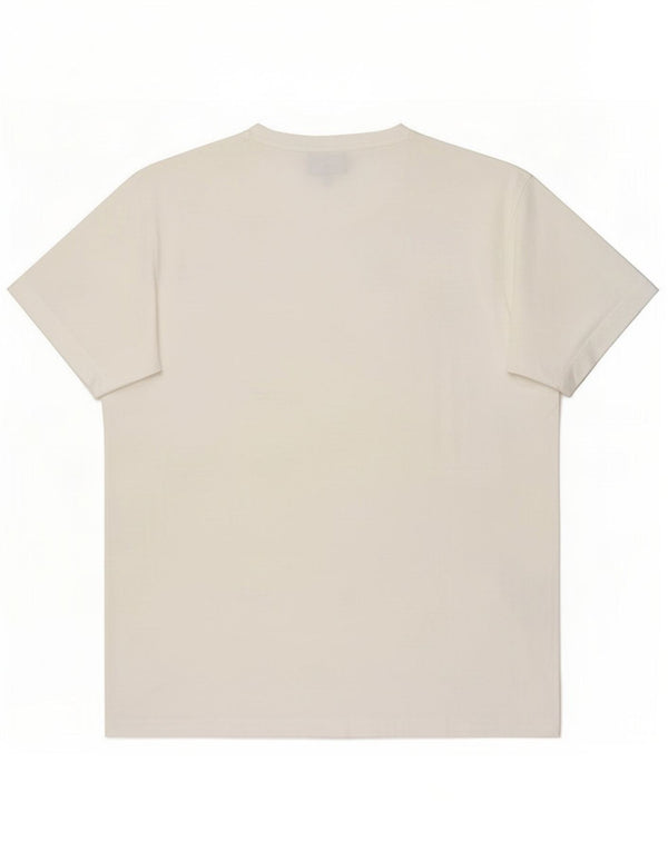 T-shirt grafica da uomo Emporio Armani Top XL in cotone bianco