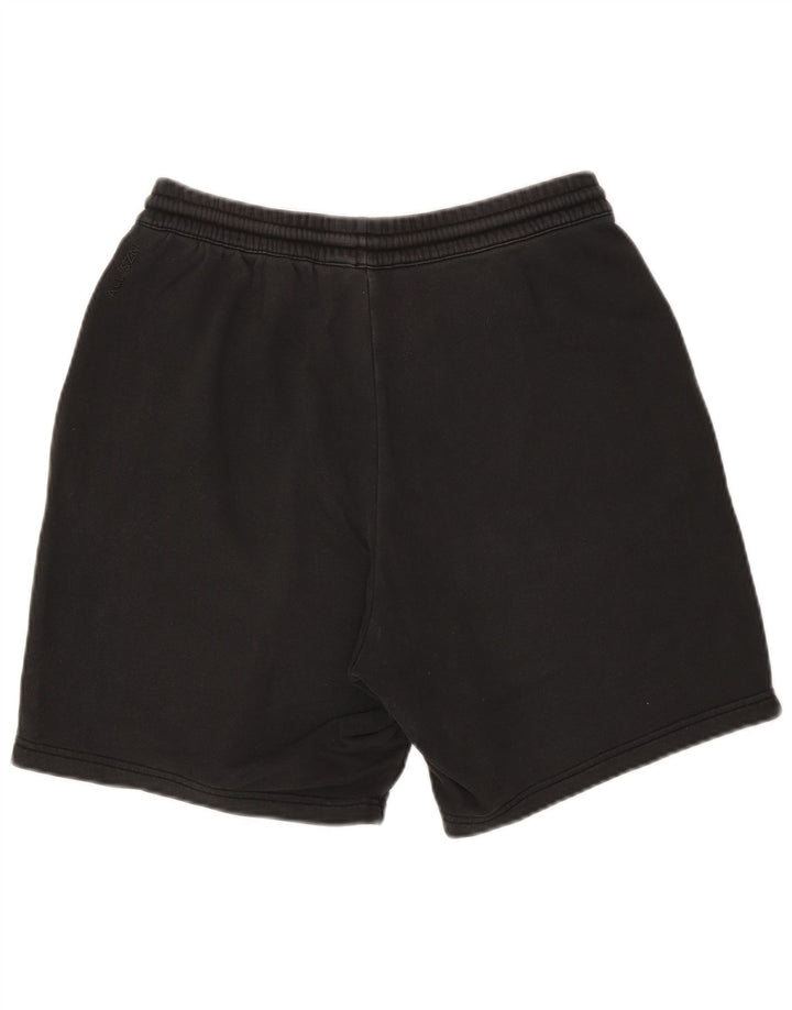 Pantaloncini sportivi da uomo Adidas grandi in cotone nero