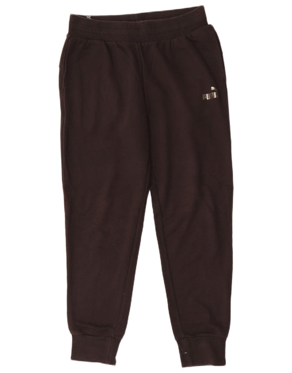Pantaloni da tuta da uomo Puma Joggers Medium Black Cotton