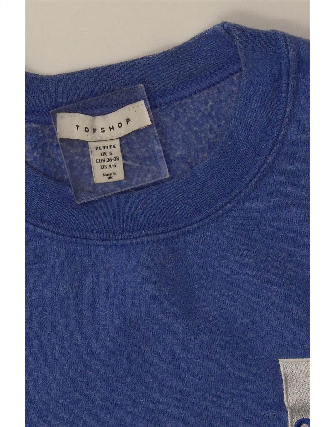 TOPSHOP Felpa da uomo Petite Maglione piccolo blu