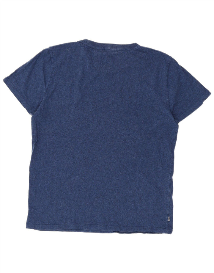 T-shirt da uomo Superdry Top XL in cotone blu navy