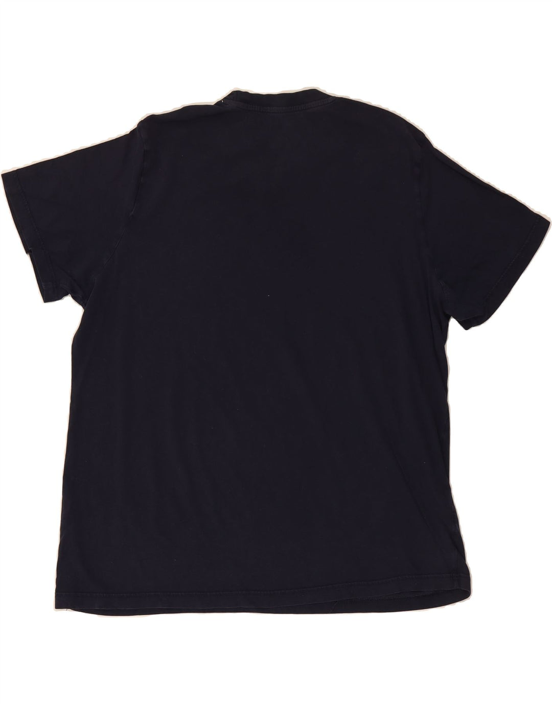 ADIDAS Mens Graphic T-Shirt Top 2XL Navy Blue Vintage Adidas and Second-Hand Adidas from Messina Hembry 