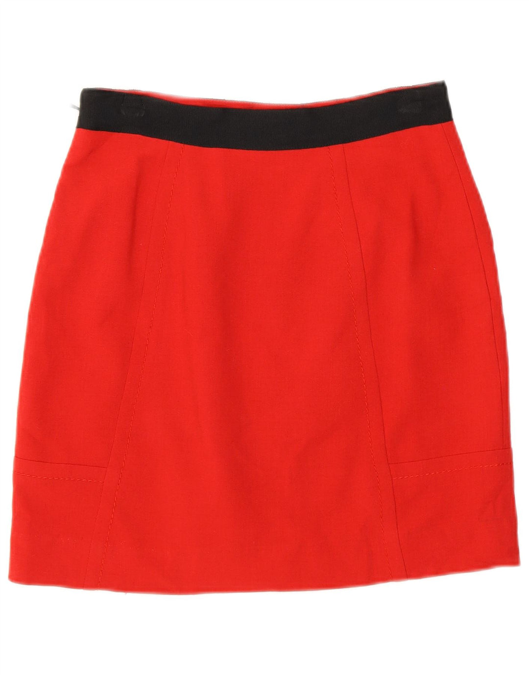 Minigonna da donna Coast UK 8 Small W26 Poliestere color block rosso