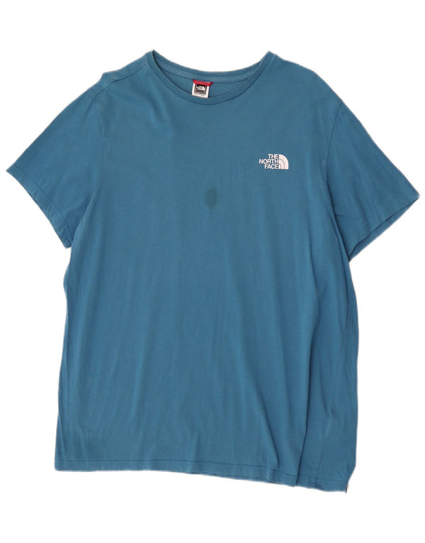 T-shirt da uomo The North Face Top XL in cotone blu
