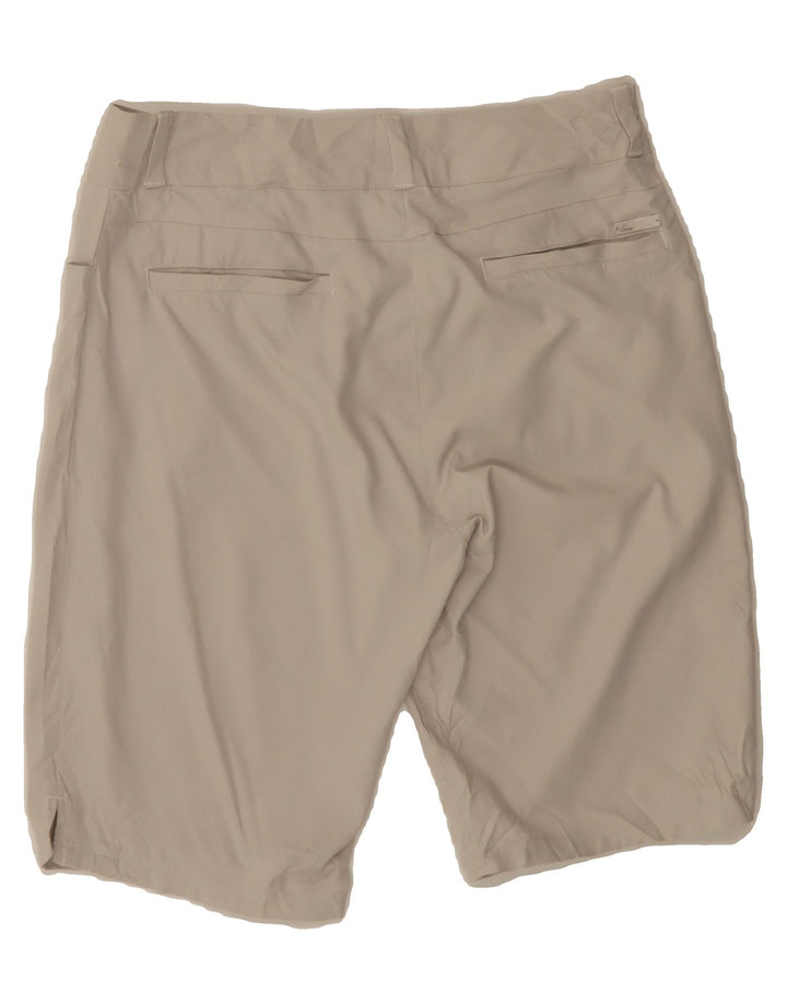 ADIDAS Womens Casual Shorts US 4 Small W28  Grey Polyester Vintage Adidas and Second-Hand Adidas from Messina Hembry 