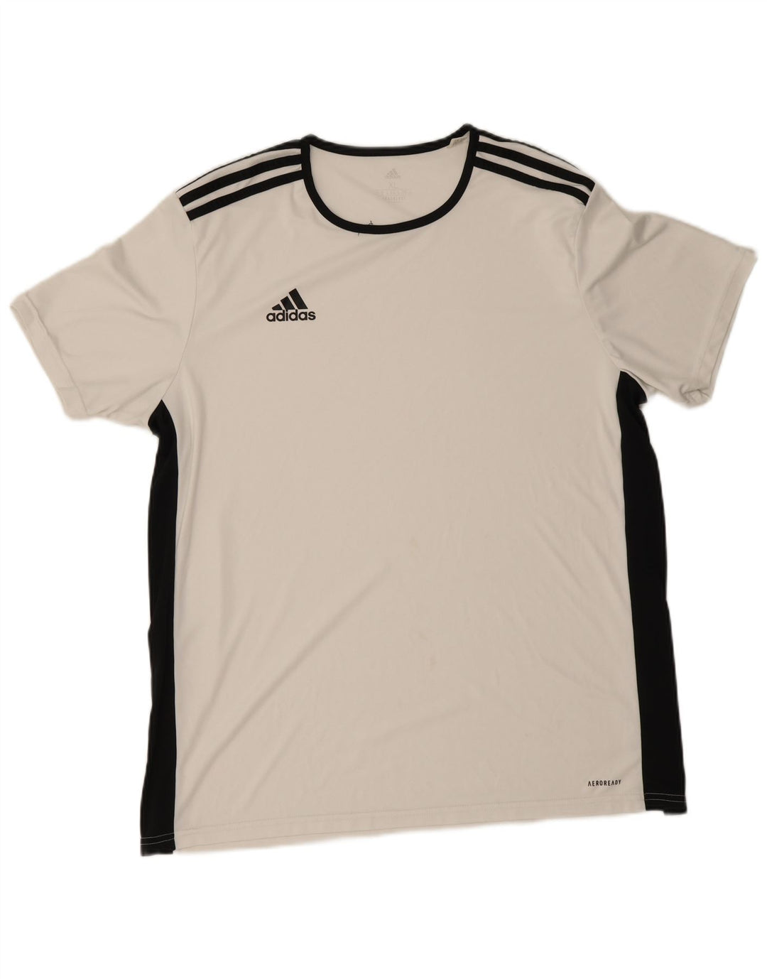 T-shirt Adidas Aeroready da uomo Top XL poliestere color block bianco