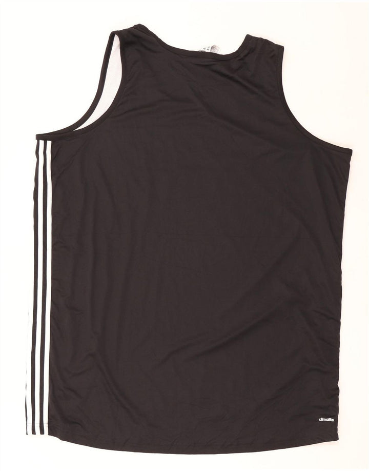 Canotta grafica da uomo Adidas Real Madrid 3XL poliestere nero