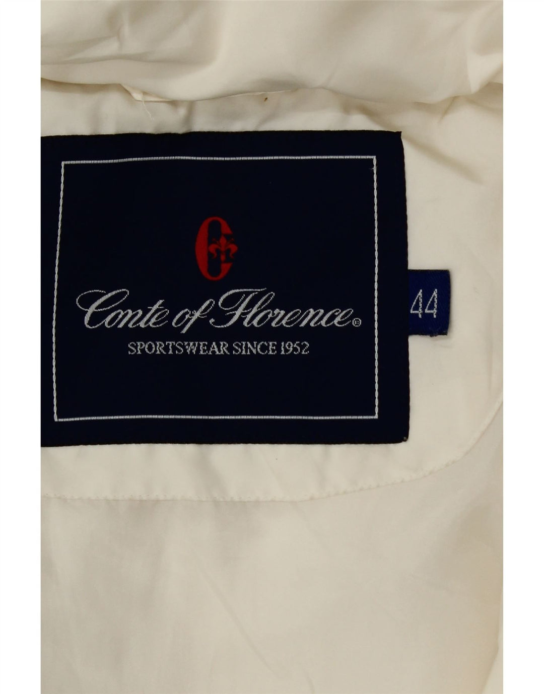 Cappotto imbottito con cappuccio da donna Conte of Florence IT 44 medio bianco sporco