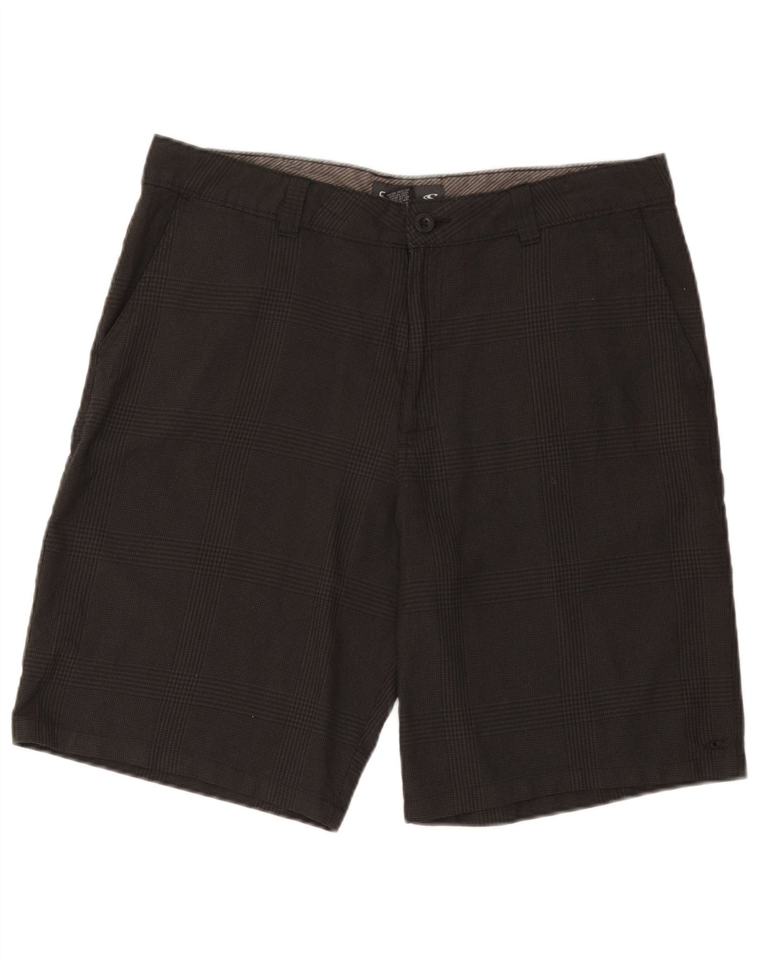 Pantaloncini chino da uomo O'Neill W36 poliestere grande a quadri neri