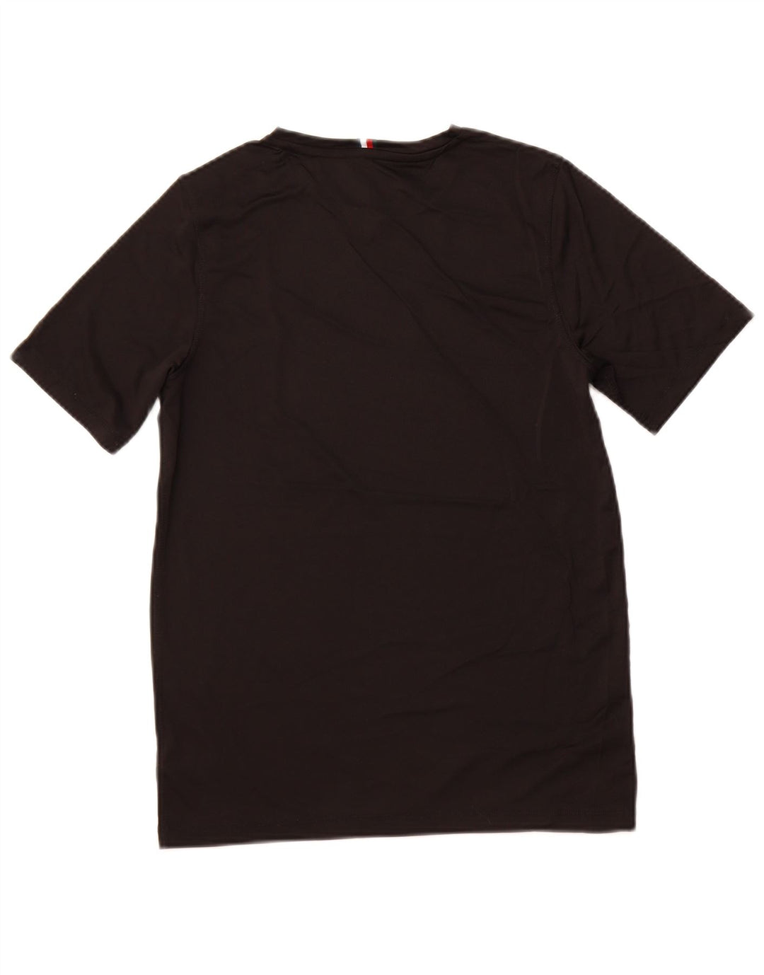 TOMMY HILFIGER T-shirt da uomo Top piccola nera in poliestere