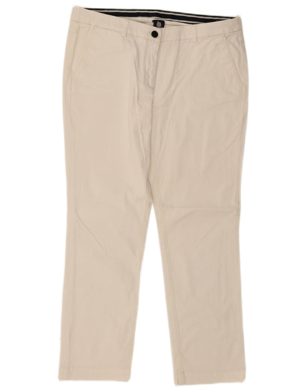Pantaloni corti dritti da donna Marina Yachting IT 48 XL W34 L23 Bianco