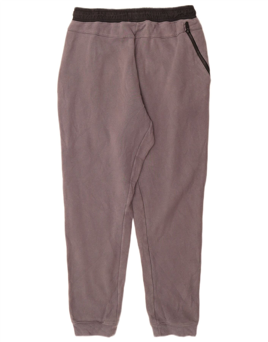 Pantaloni da tuta da uomo Nike Joggers in cotone color block grigio medio