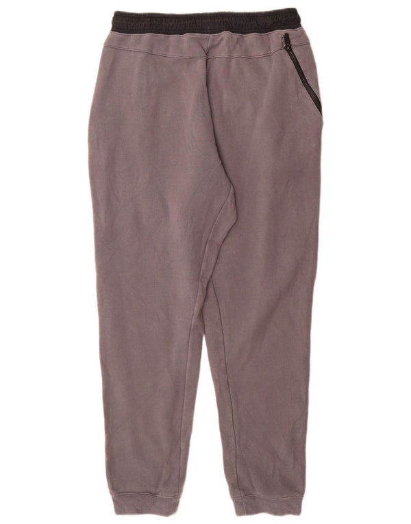 Pantaloni da tuta da uomo Nike Joggers in cotone color block grigio medio