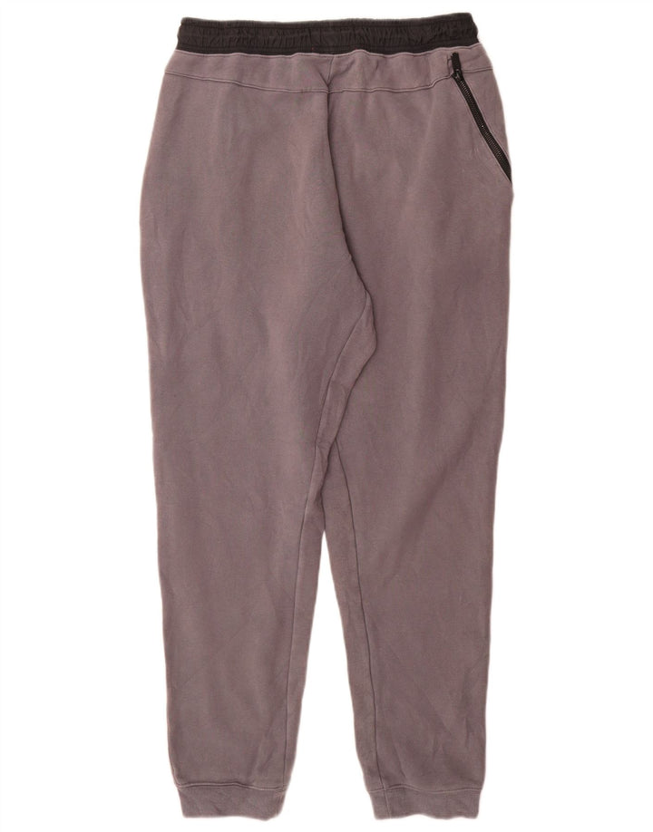 Pantaloni da tuta da uomo Nike Joggers in cotone color block grigio medio