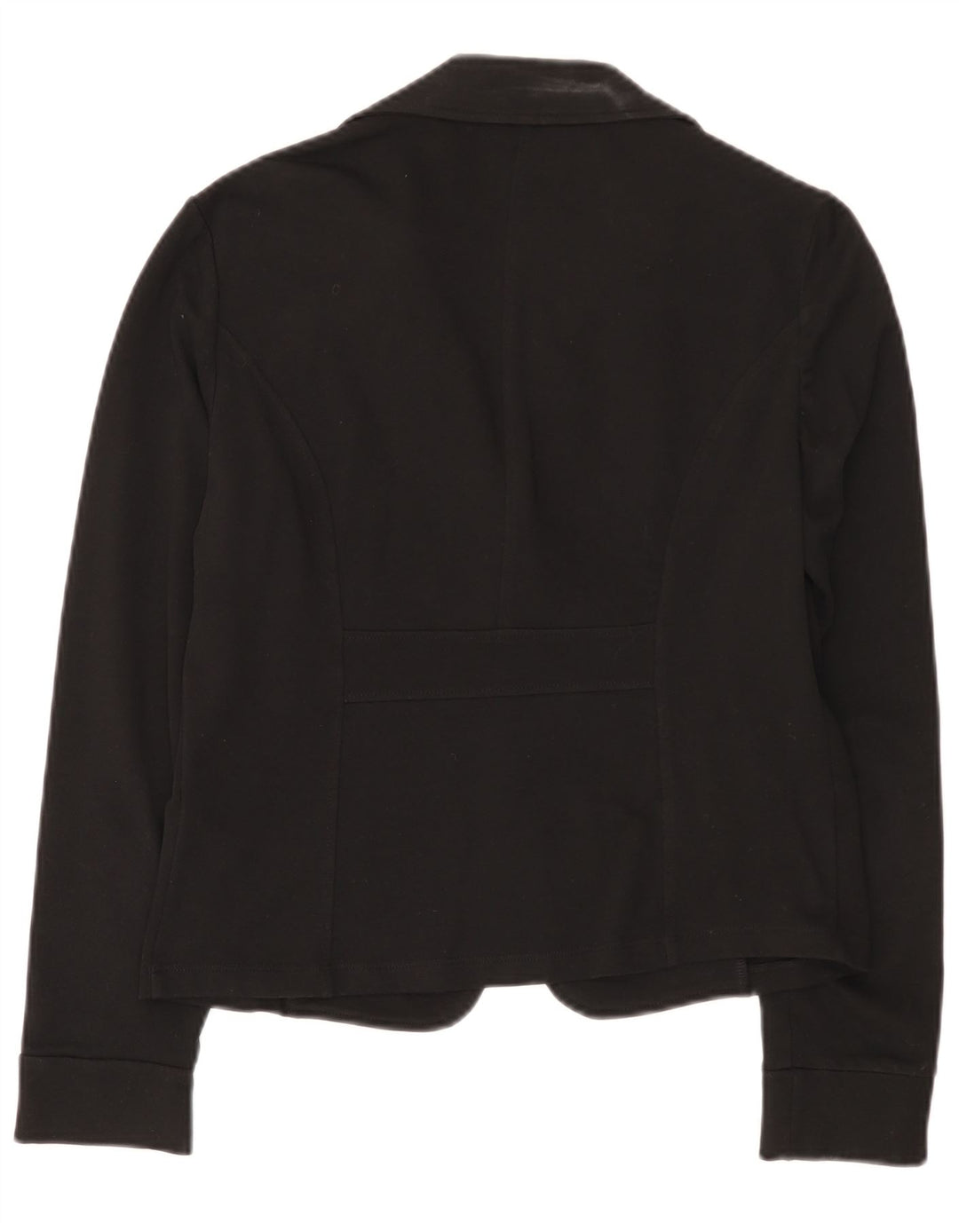 Giacca blazer a 1 bottone da donna Liu Jo UK 18 XL cotone nero