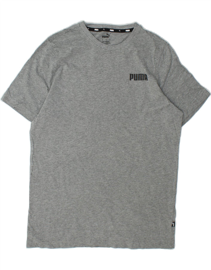 PUMA Mens T-Shirt Top Medium Grey Vintage Puma and Second-Hand Puma from Messina Hembry 