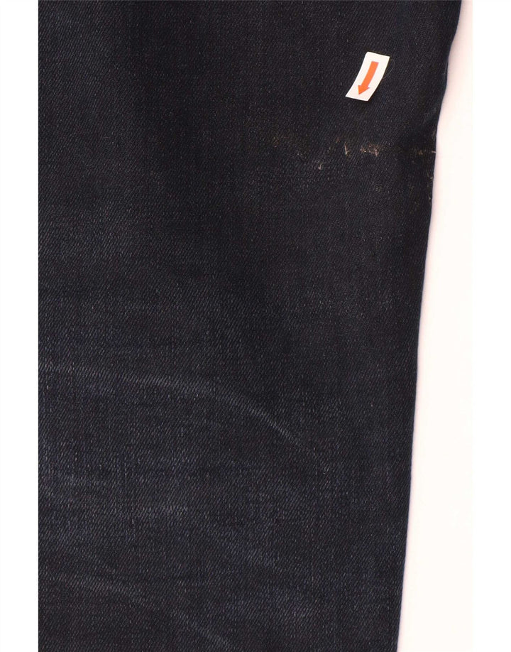 Jeans dritti da uomo Dondup W33 L34 in cotone blu navy