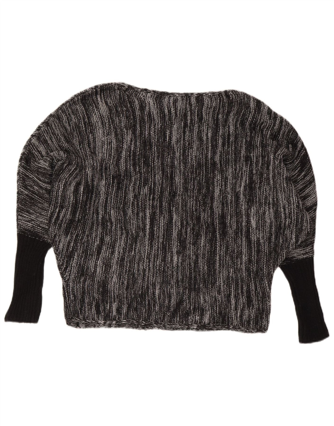 CALVIN KLEIN JEANS Maglione da donna con scollo a barca UK 6 XS Grigio chiazzato