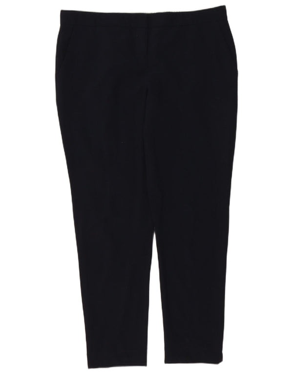 Pantaloni chino affusolati da donna Hobbs UK 14 Large W36 L29 Blu Navy