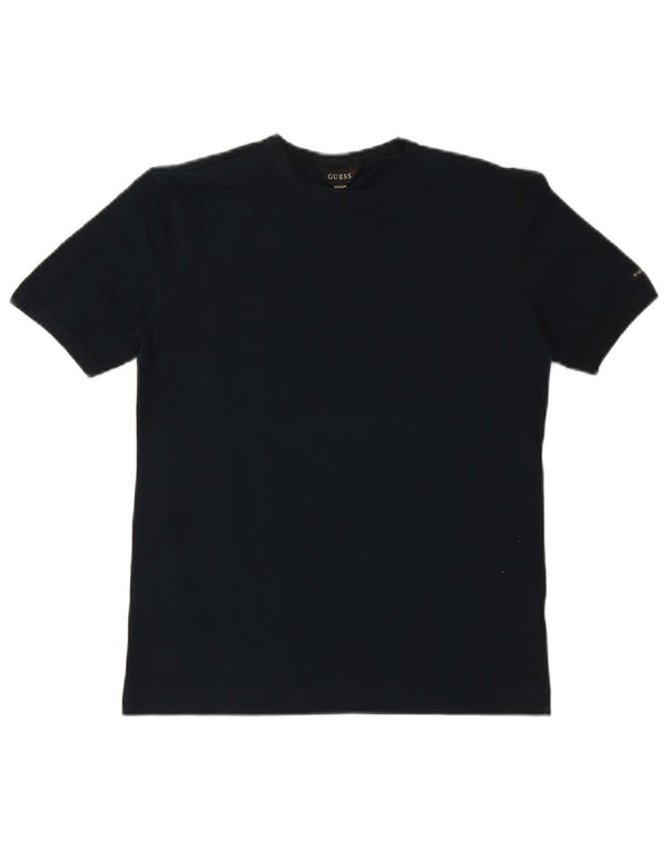 T-shirt GUESS da donna Top UK 12 medio blu navy cotone