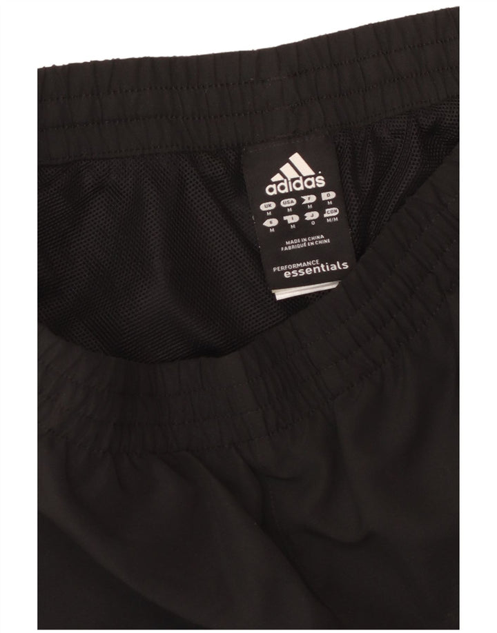Pantaloncini sportivi ADIDAS Climalite da uomo medio nero in poliestere