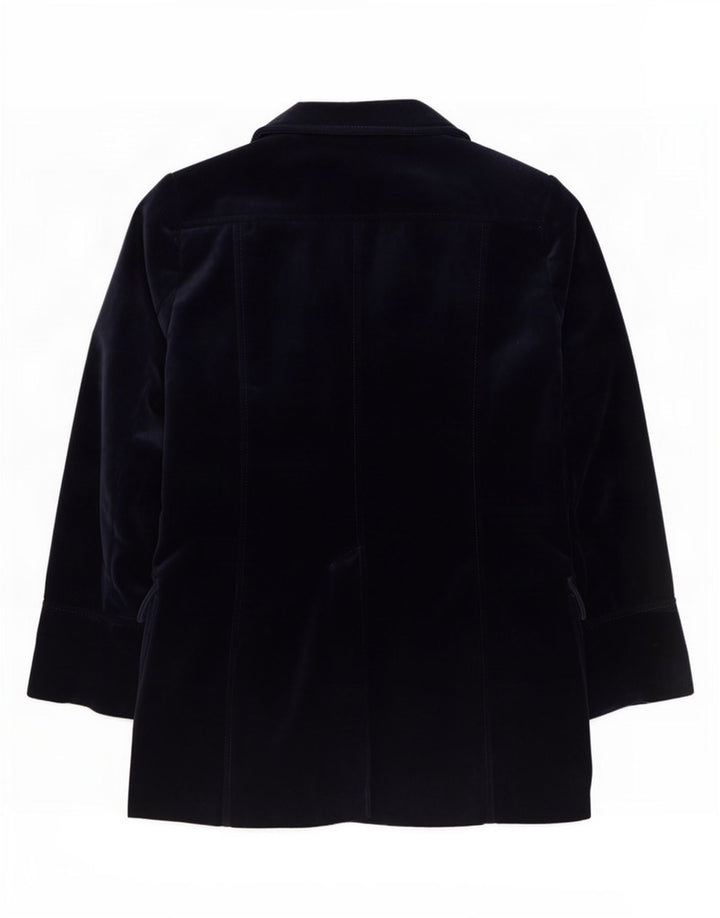 Cappotto doppiopetto da donna Valentino taglia 42 piccolo blu navy
