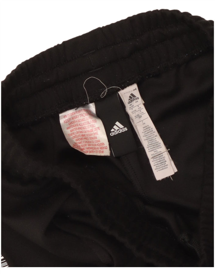 Pantaloncini sportivi Adidas da ragazzo con grafica 14-15 anni in poliestere nero