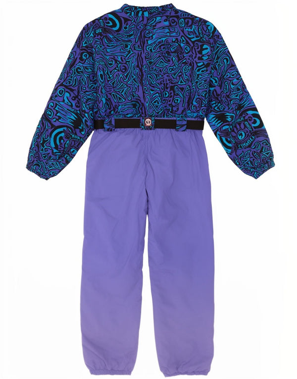 Tuta da sci grafica da uomo con cappuccio O'Neill IT 52 XL Nylon viola
