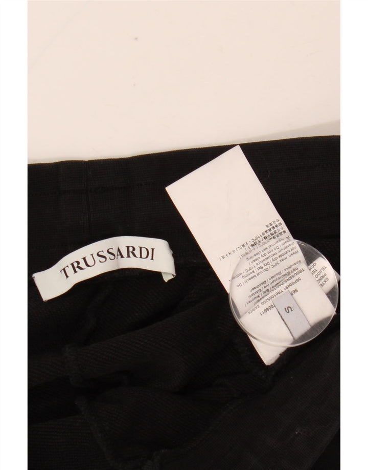 Pantaloni Tuta Uomo TRUSSARDI Joggers Small Nero Cotone