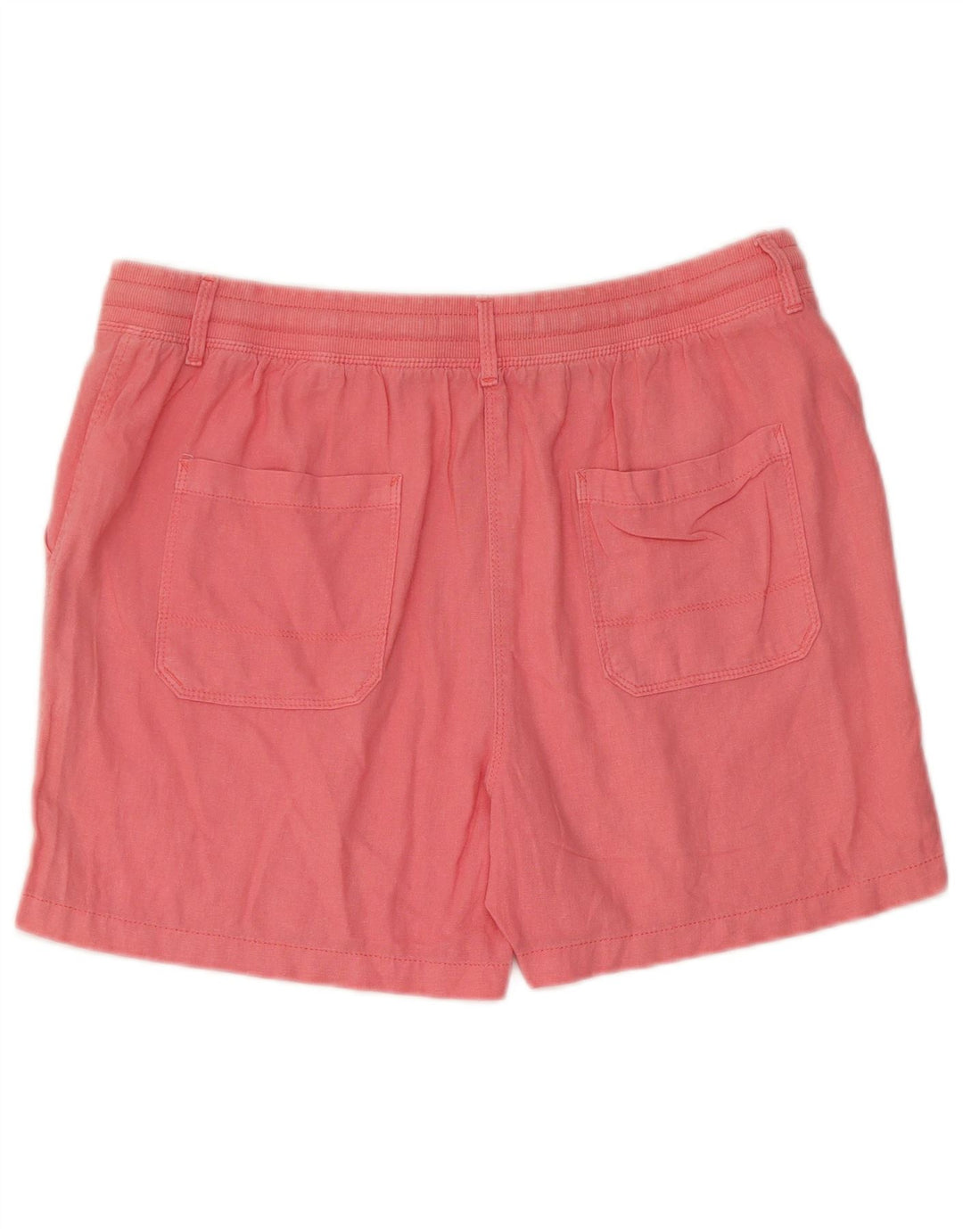Pantaloncini da donna Marks & Spencer UK 14 Large W34 Lino rosa