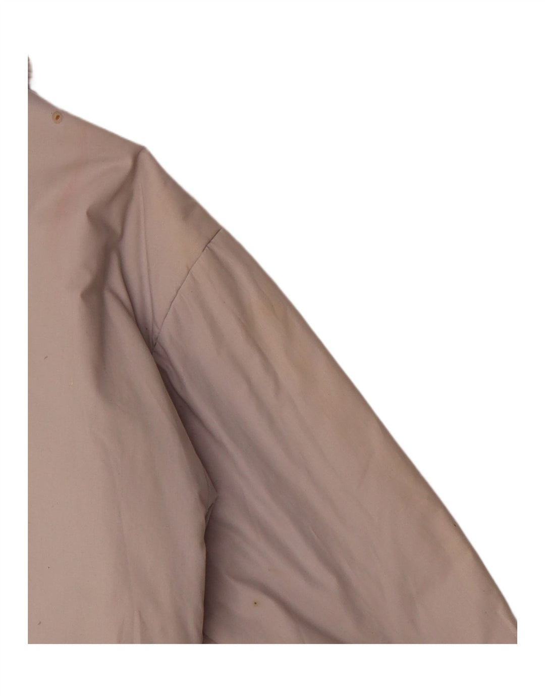 VINTAGE Womens Oversized Windbreaker Jacket IT 42 Medium Grey Polyester Vintage Vintage and Second-Hand Vintage from Messina Hembry 