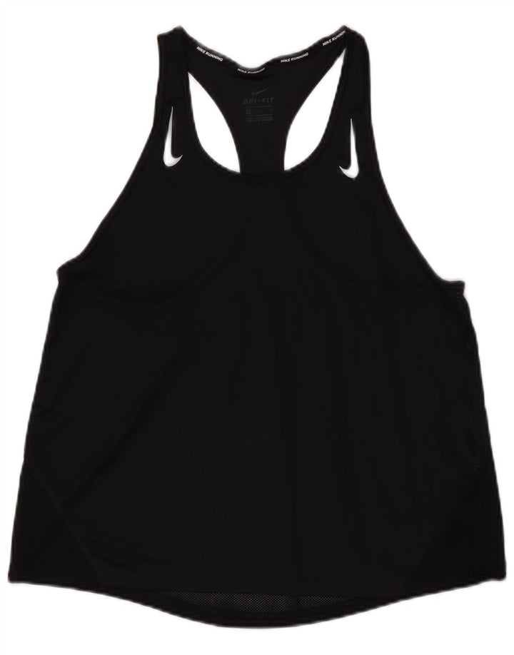 Canotta NIKE Dri Fit da donna UK 14 grande nera