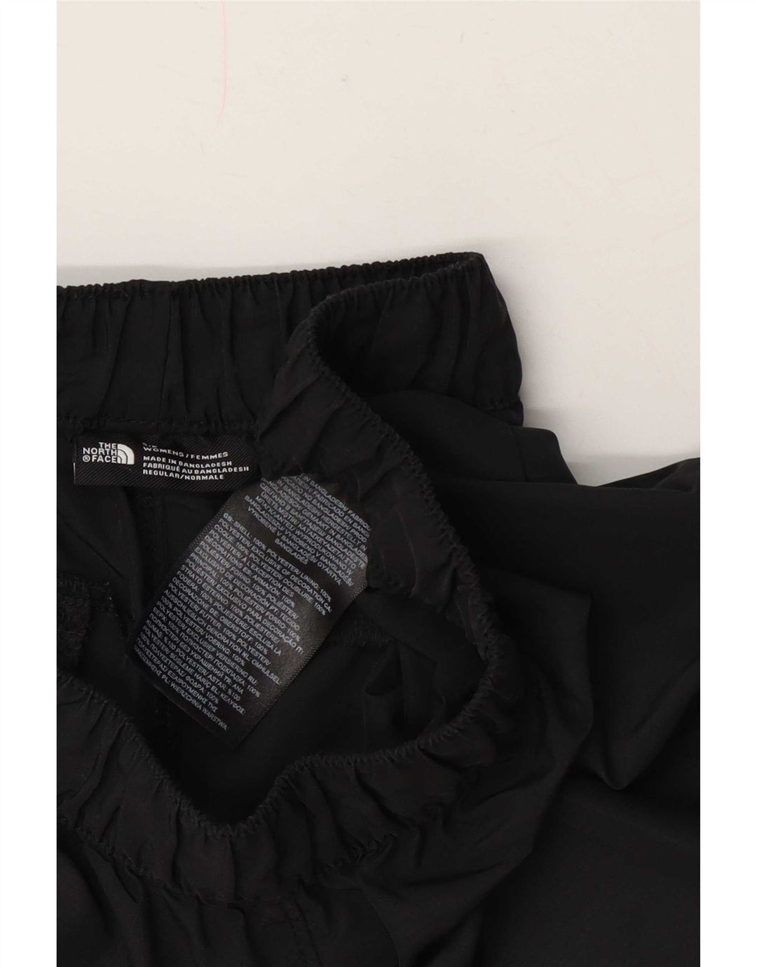 Pantaloncini sportivi grafici da donna The North Face UK 10 piccoli poliestere nero