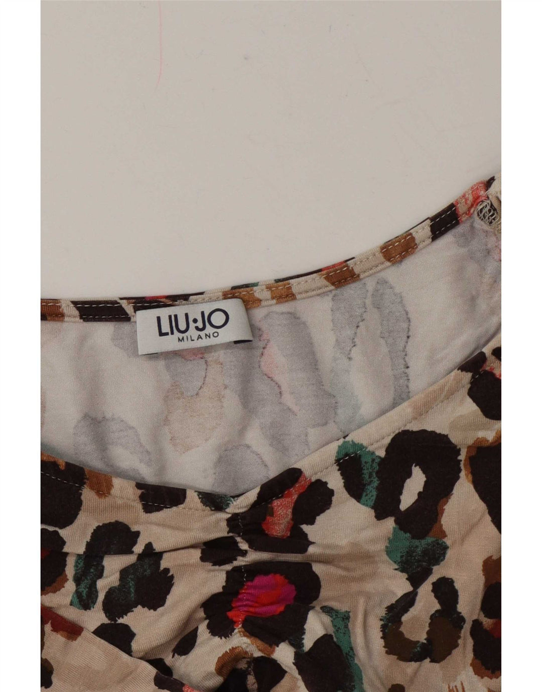 Camicetta da donna Liu Jo Top UK 12 Beige medio Stampa animalier