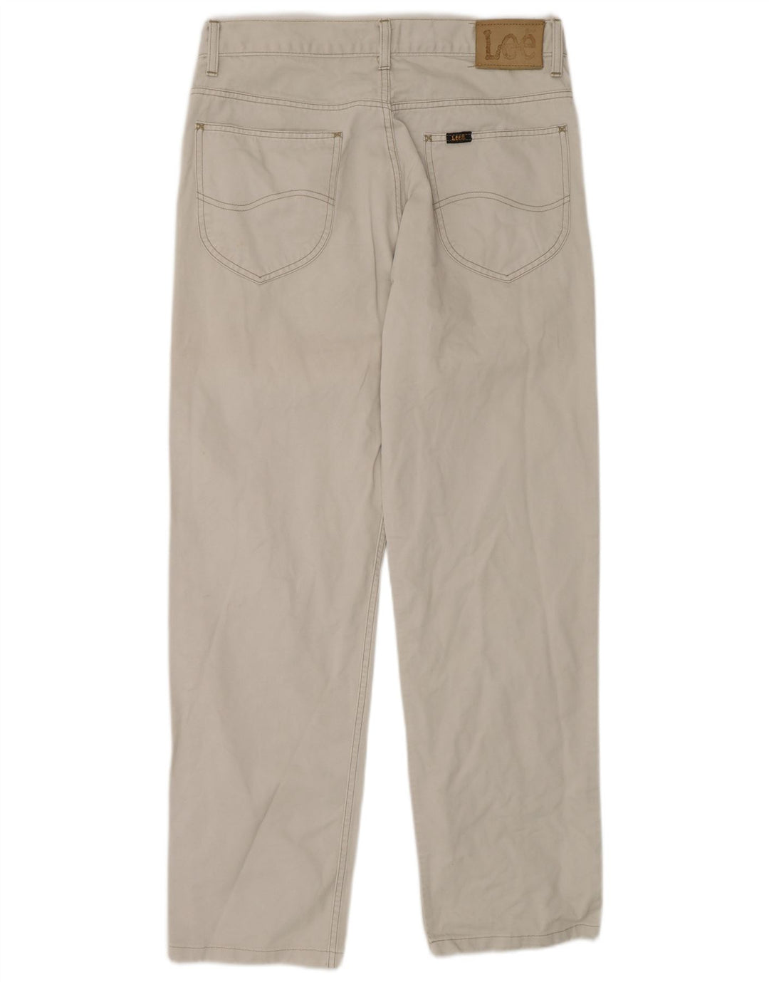 Jeans dritti Chicago da uomo Lee W34 L30 cotone bianco