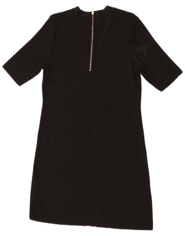 Abito maglione da donna a maniche corte Monsoon UK 12 medio nero