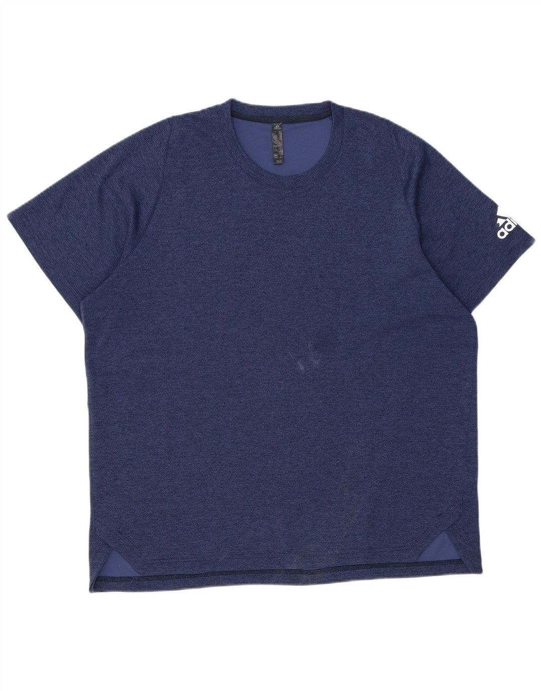 T-shirt da uomo Adidas Top XL blu navy in poliestere