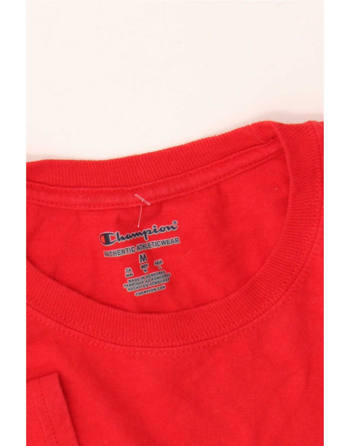 Maglietta grafica Champion da uomo Ohio State, colore rosso medio