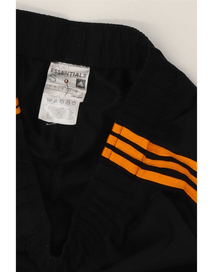 Pantaloncini sportivi Adidas Climalite da uomo piccoli in poliestere nero