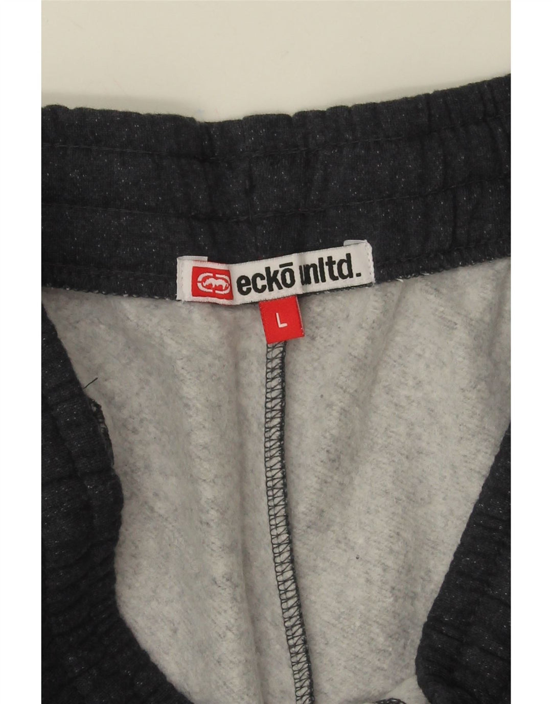 Pantaloncini sportivi grafici da uomo Ecko Unltd grandi in poliestere blu navy