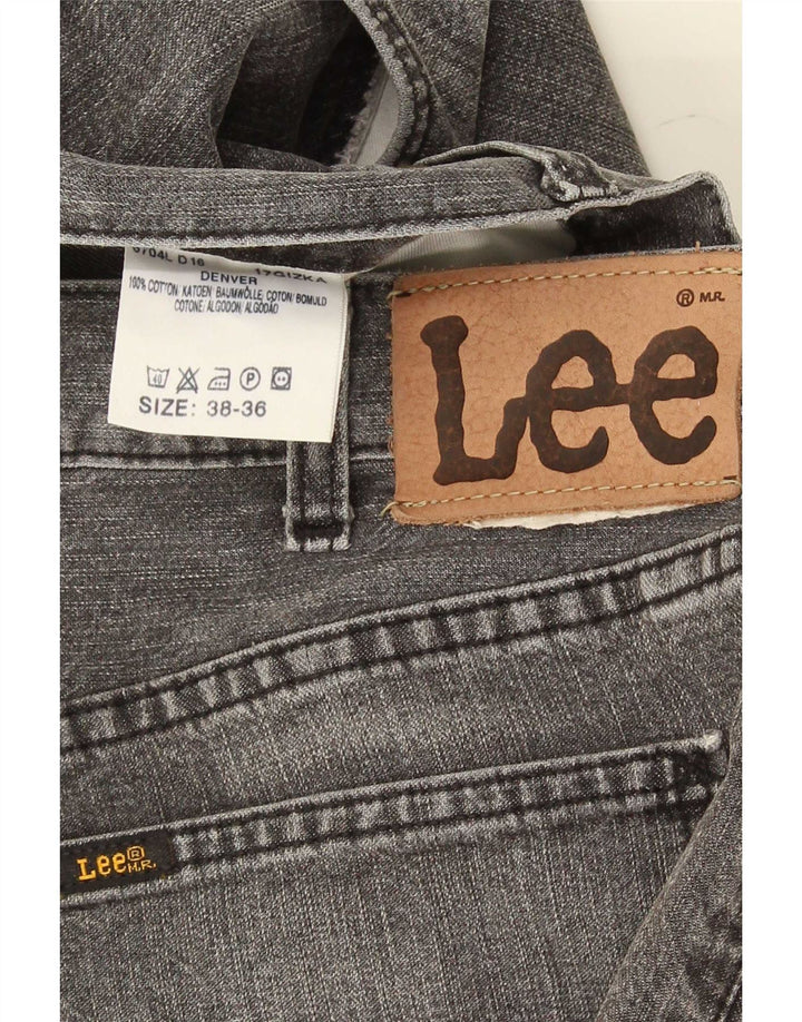 Jeans Bootcut da uomo Lee W38 L36 cotone grigio