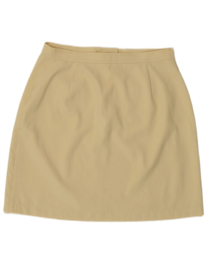 Minigonna da donna Zabaione EU 40 media W30 gialla