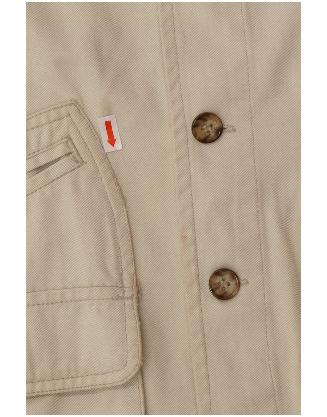 Gilet da uomo PICDOR UK 40 grande cotone beige