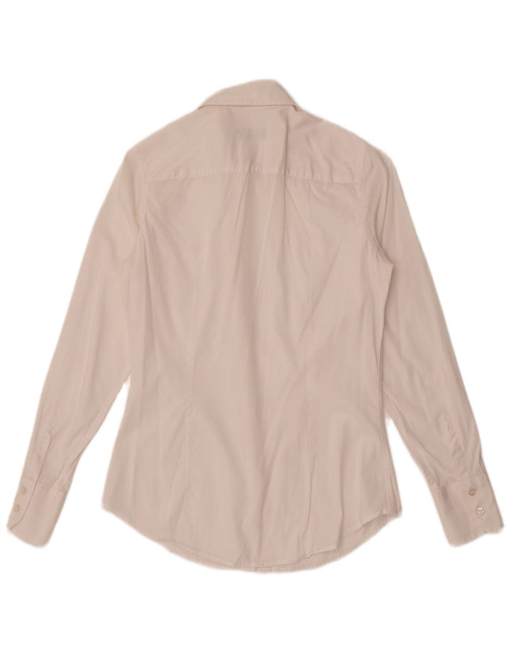Camicia da donna Fred Perry UK 10 piccola bianca