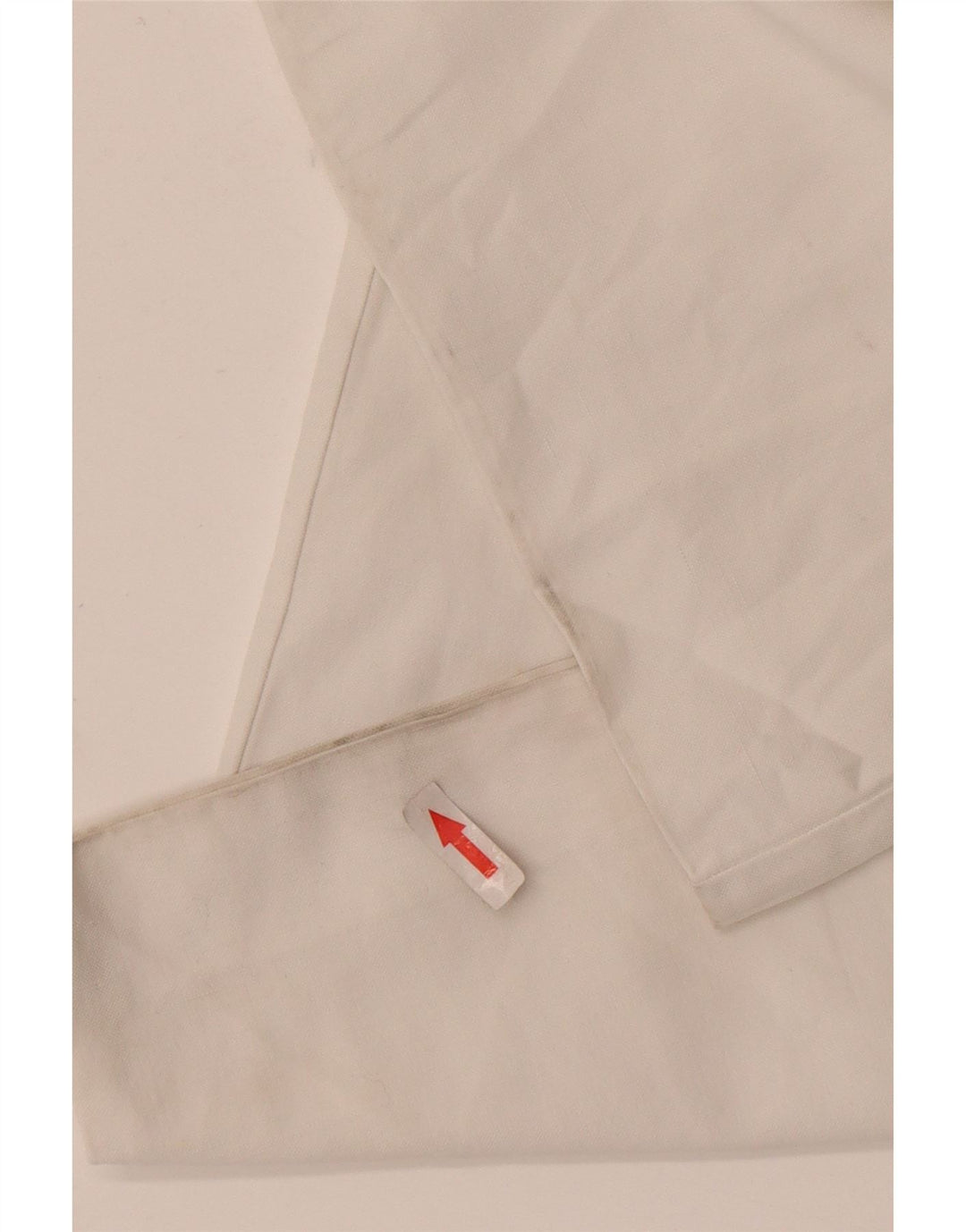 Pantaloni da abito bootcut blu da donna Alberto Aspesi IT 40 Small W27 L31 Bianco