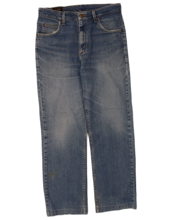 Jeans dritti da uomo Lee W30 L28 cotone blu