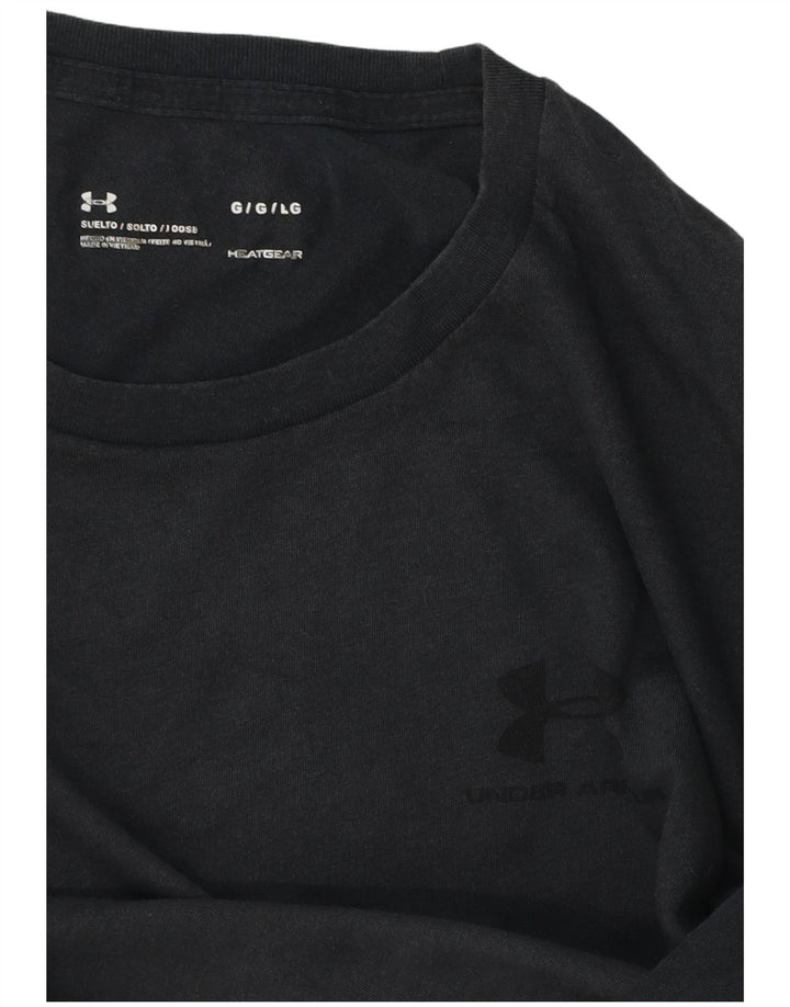 Maglietta da uomo UNDER ARMOUR Heat Gear, grande, grigia