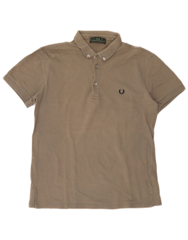 Polo da uomo Fred Perry XL in cotone grigio