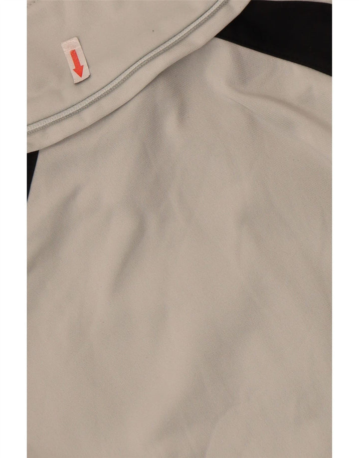 Giacca da tuta da uomo Champion Small in poliestere color block grigio