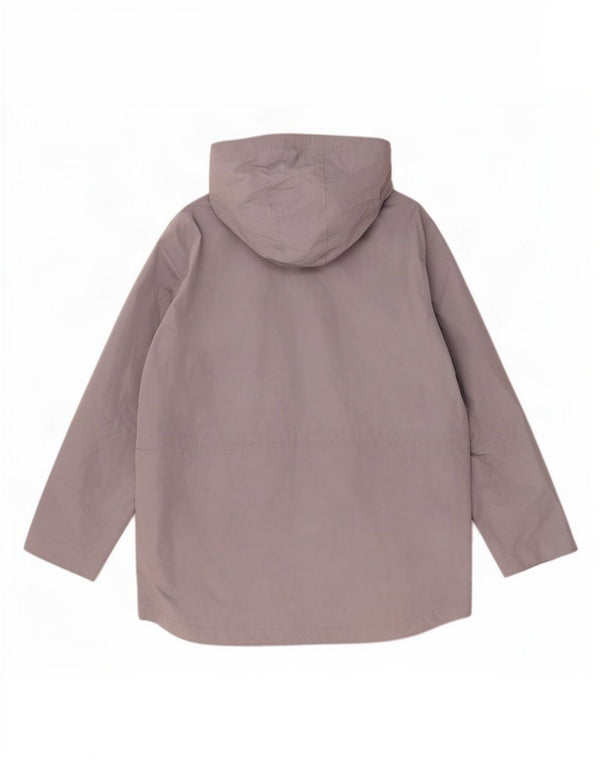 Giacca a vento oversize con cappuccio da donna Marks & Spencer UK 18 XL Grigia